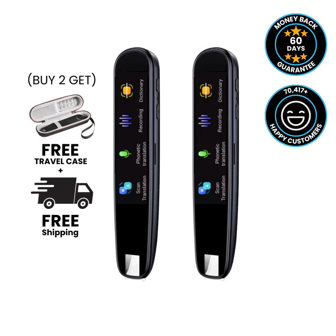 Smart Portable Instant Voice Translator Pen - Scan, Read, Translate Language