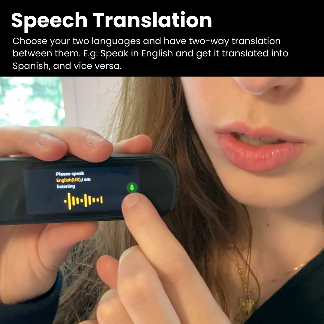 Smart Portable Instant Voice Translator Pen - Scan, Read, Translate Language