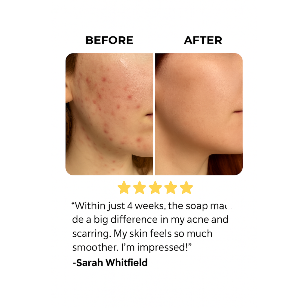 Lemon turmeric & kojic-acid brightening soap