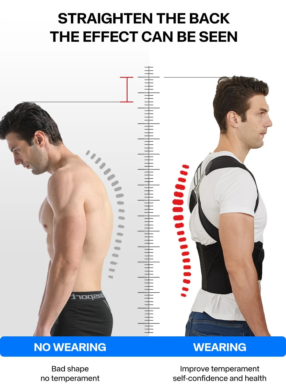 Adjustable Posture Corrector Belt