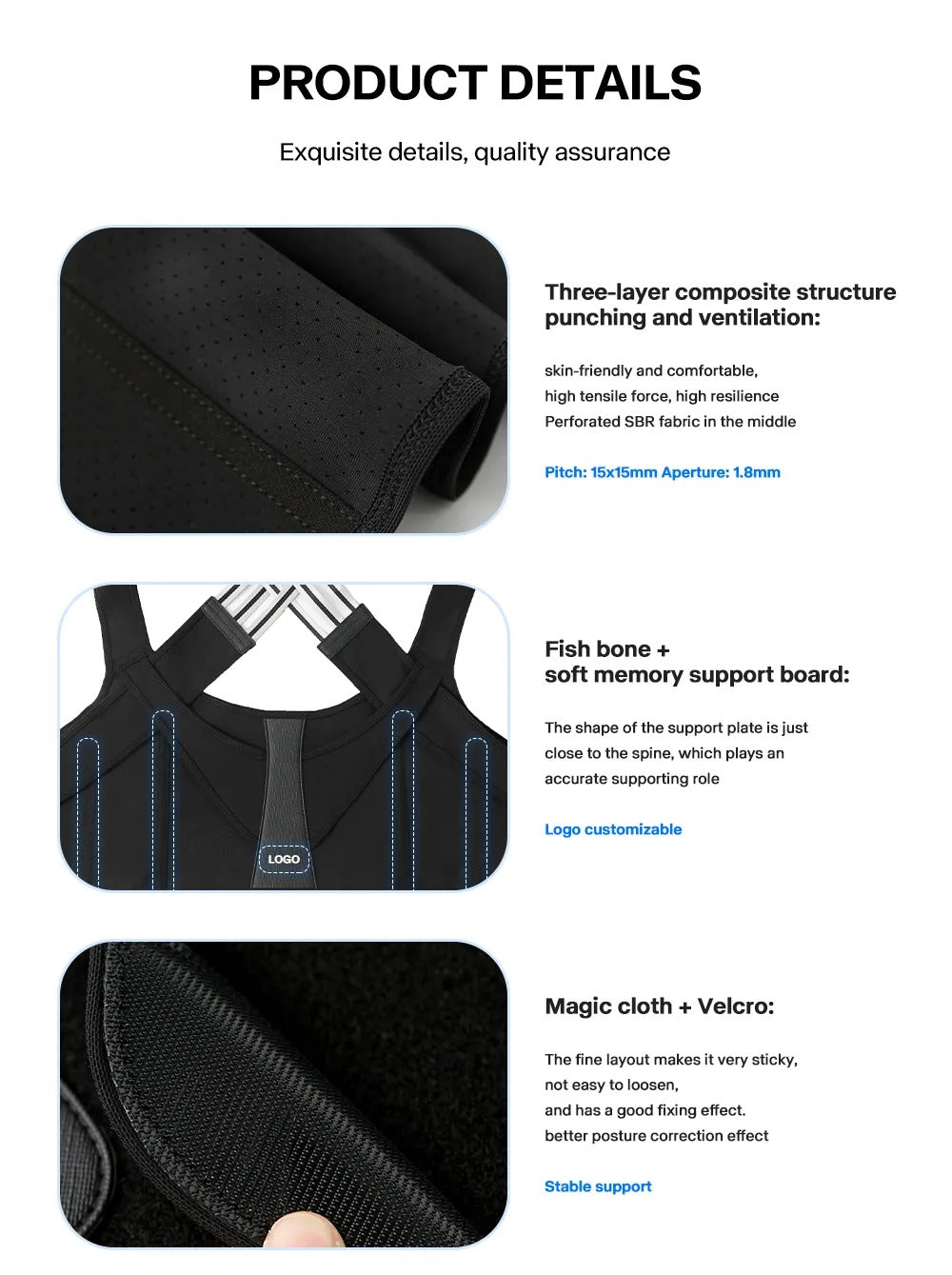 Adjustable Posture Corrector Belt