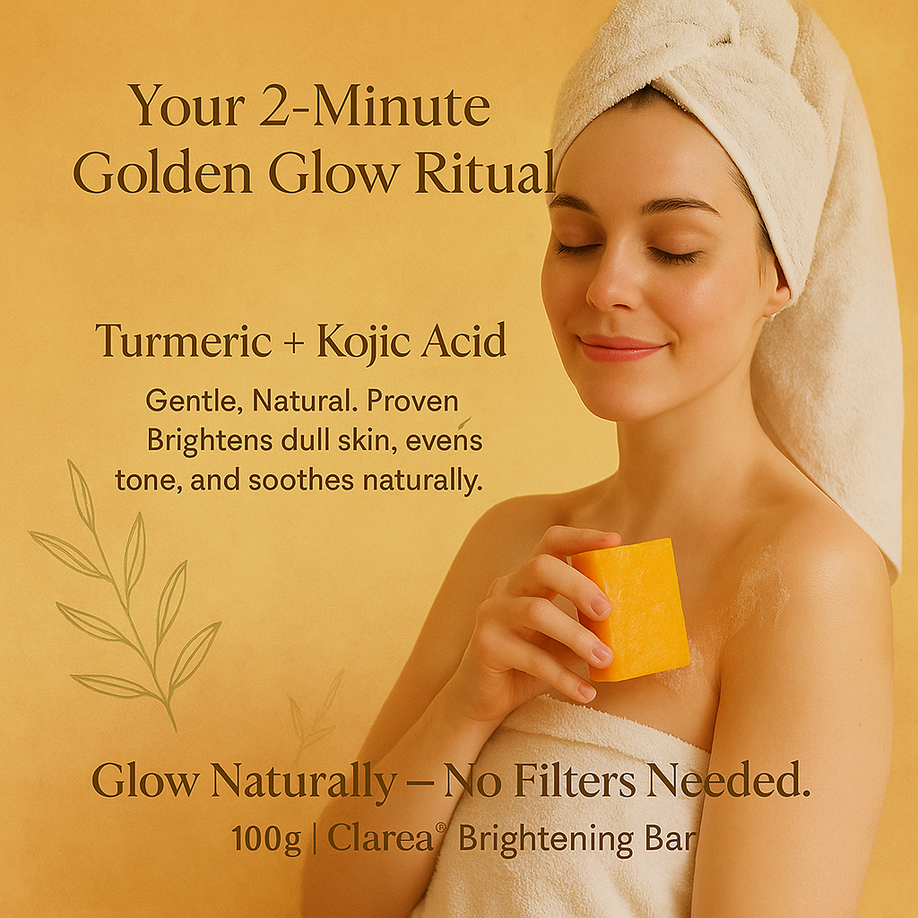 Lemon turmeric & kojic-acid brightening soap