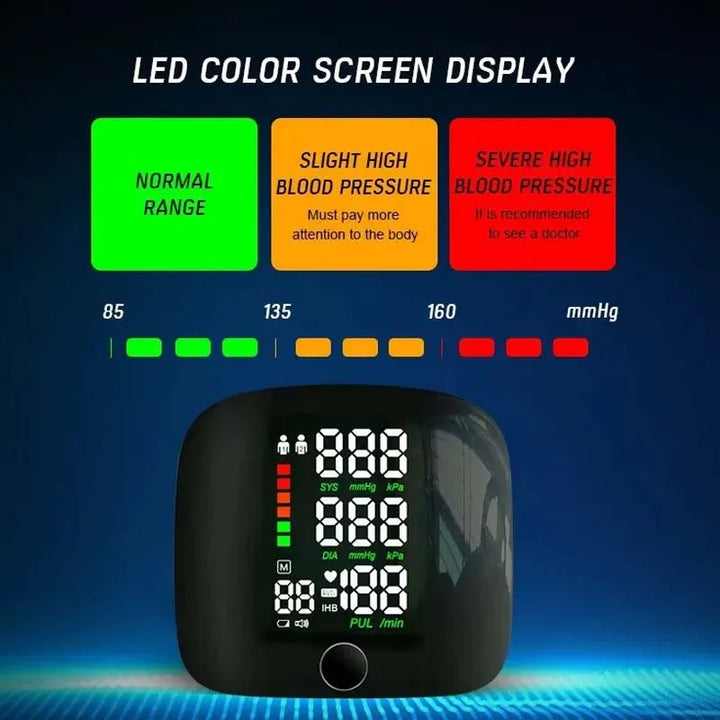 Wrist Blood Pressure Monitor