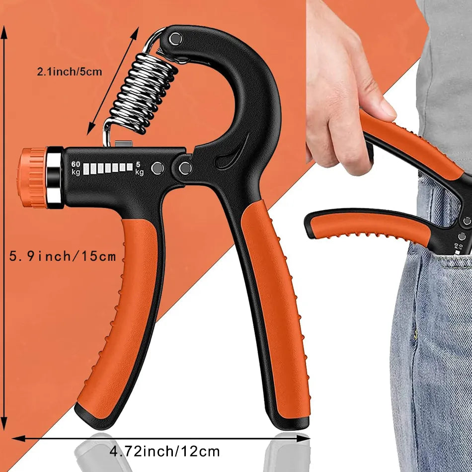 Adjustable Resistance Hand Gripper