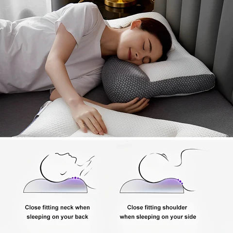 Orthopedic Neck Pillow(Bonus Neck Stretcher)