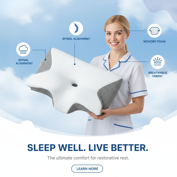 Butterfly Comfort Neck Pillow Buy 1 Get 1 FREE