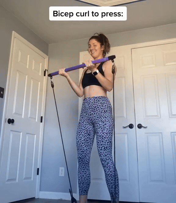 Home Pilates Workout Bar