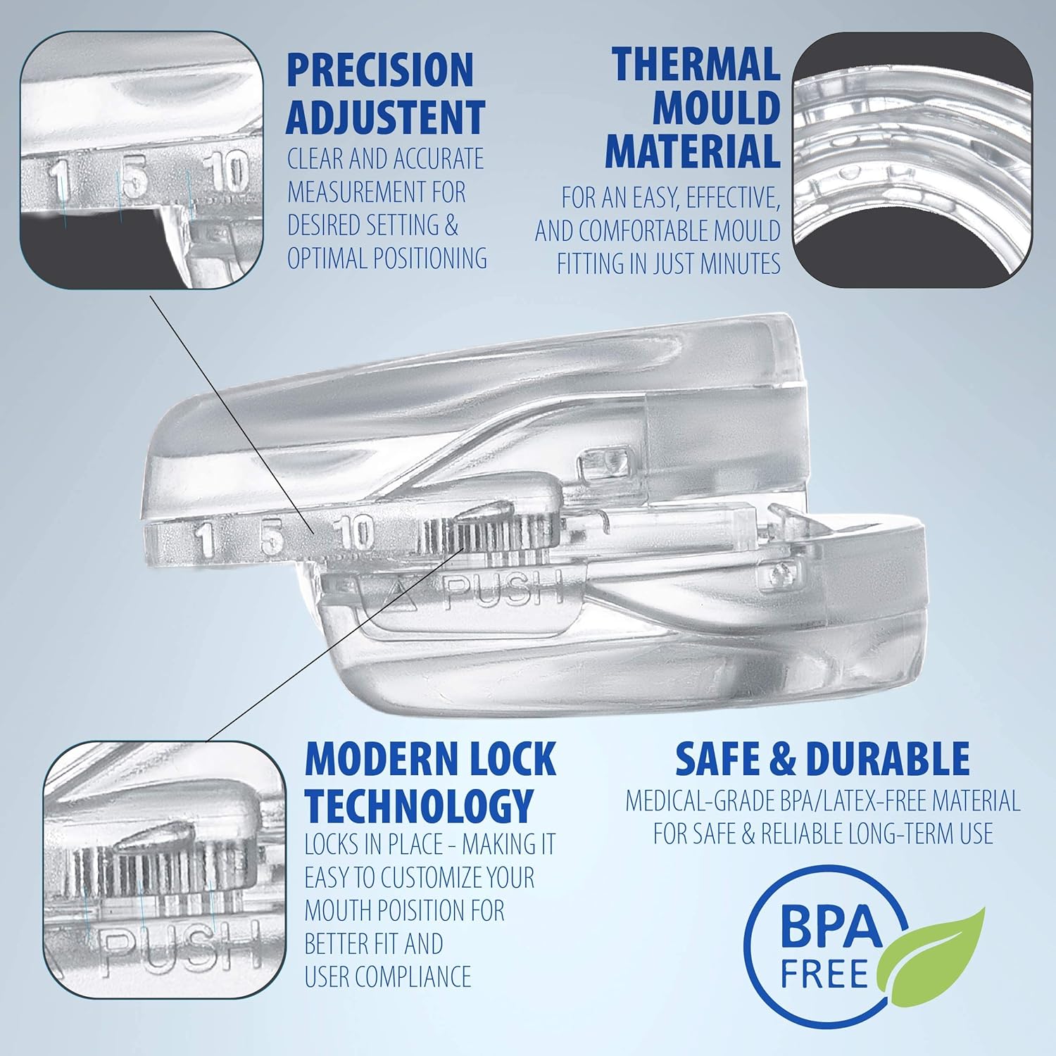 Silent Sleep Mouth Guard Anti Snoring